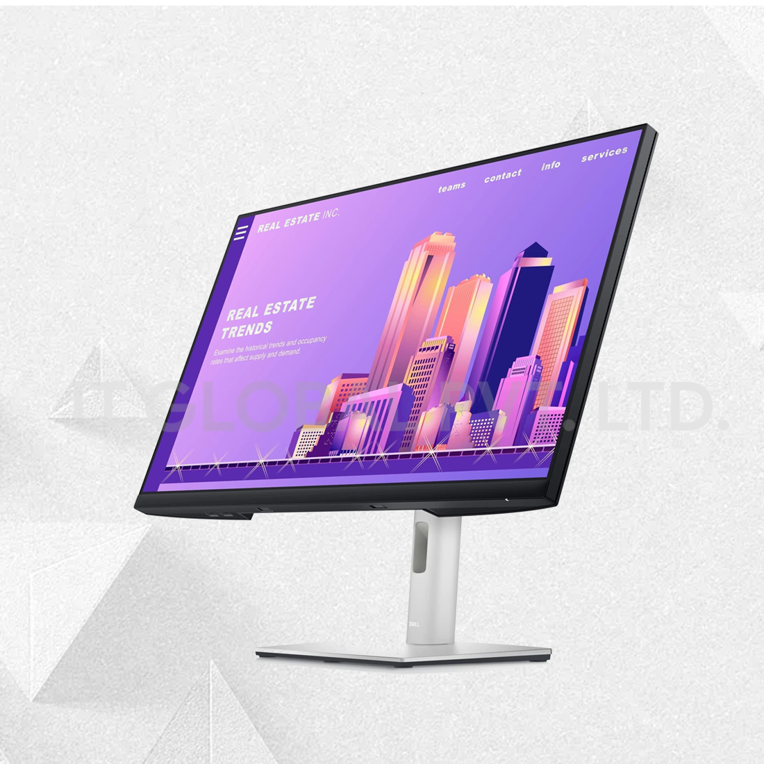 27Inch Dell P2722H FHD Monitor - Image 3