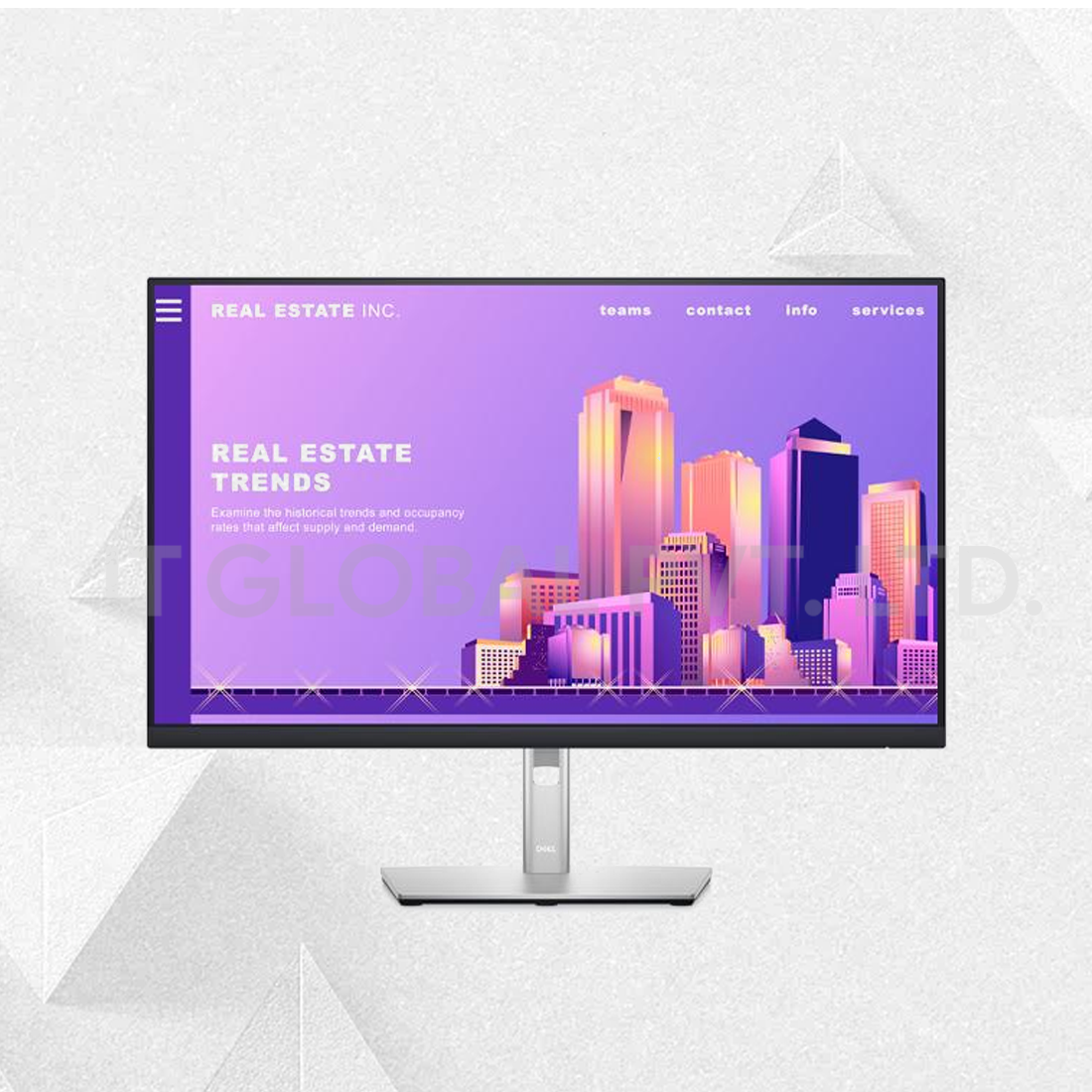 27Inch Dell P2722H FHD Monitor