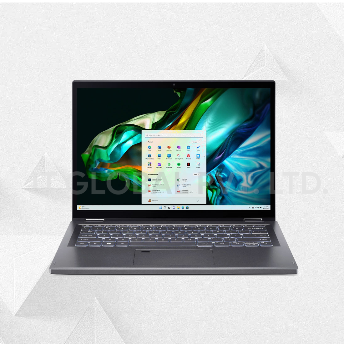 Acer Aspire5 Spin14 A5SP14-51MTN-59NB | Intel Core i5 13th Processor | Intel Iris Xe Graphics | 16GB RAM | 512GB SSD | 14" IPS LCD Touchscreen Display |