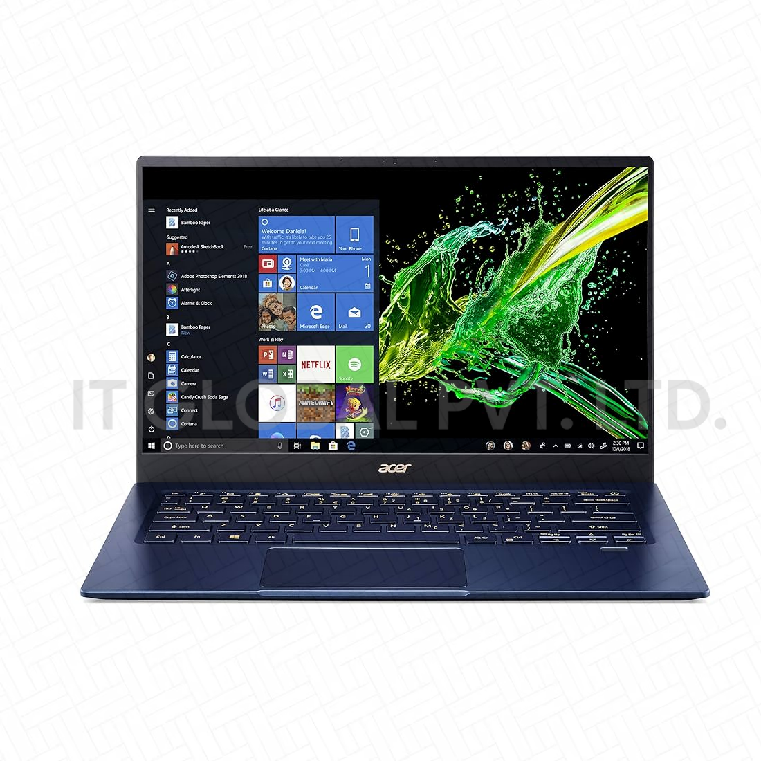 Acer Swift5 SF514-52T-533T | Intel Core i5 8th Processor | Intel UHD Graphics | 8GB RAM | 512GB SSD | 14" FULL-HD IPS Touch Screen Display |