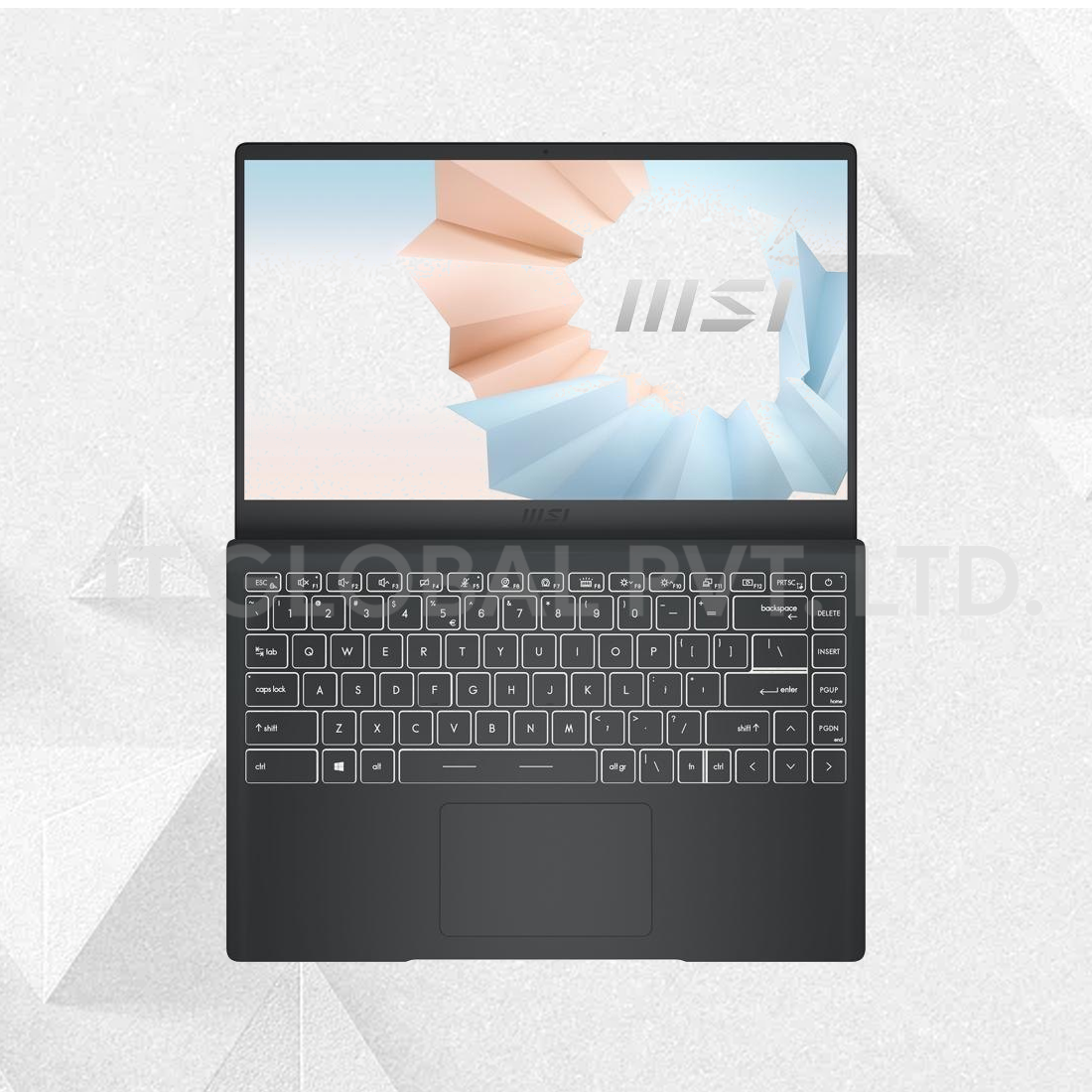 MSI Modern 14-B4MW | AMD Ryzen 7 4700U Processor | 8GB RAM | 256GB SSD | 14" FHD Display - Image 2