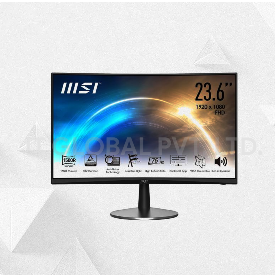 23.6” MSI PRO MP242C Full HD Monitor